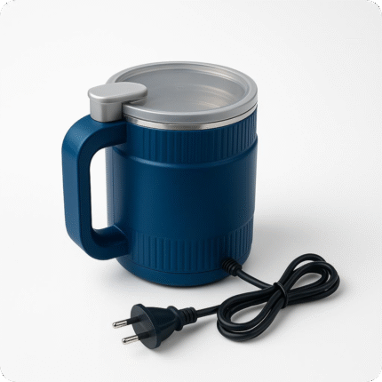Electric Portable Mini Blender Mug – 2-in-1 Travel Cup & Mixer (Heat & Blend)